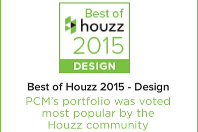 PCM of Oakville, Ontario, Canada receives ‘Best of Houzz 2015’ award.