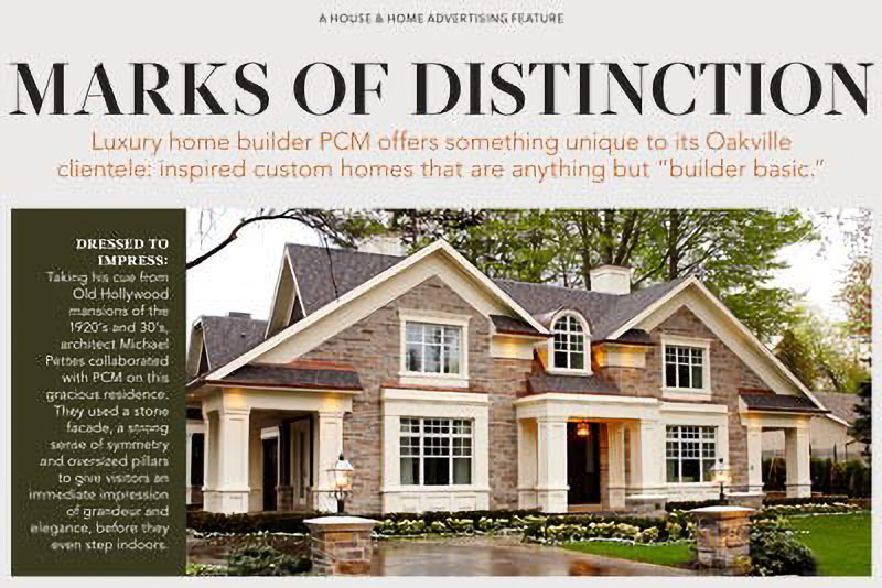 PCM on House & Home Magazine